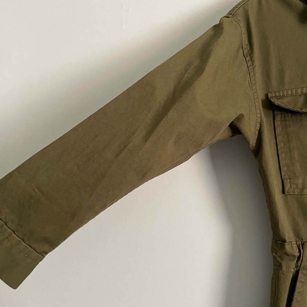 Levi’s Long Sleeve Baggy Surplus Jumpsuit in Olive Green - Picture 7 of 15